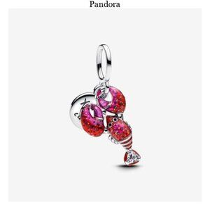Pandora Lobster Dangle Charm
